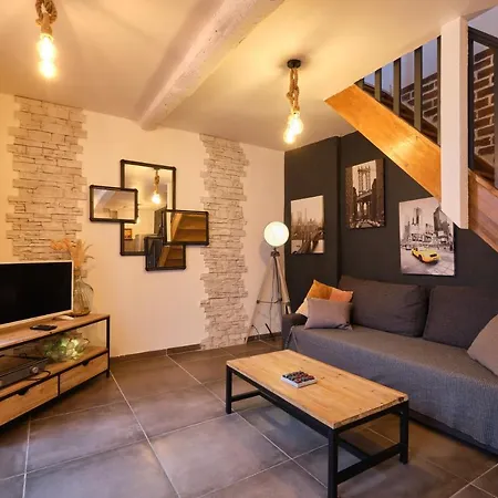 Melina - Jacuzzi - Maison Avec Cour Climatisee Proche Cite Medieval