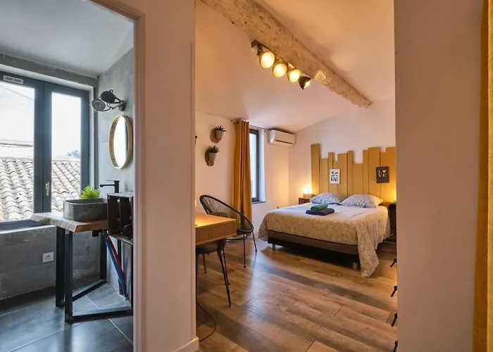 Holiday home Melina - Jacuzzi - Maison Avec Cour Climatisee Proche Cite Medieval *