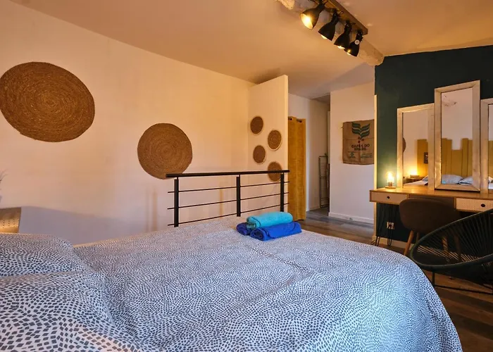 度假居 Melina - Jacuzzi - Maison Avec Cour Climatisee Proche Cite Medieval *