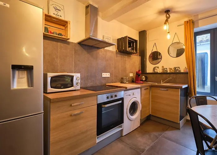 Melina - Jacuzzi - Maison Avec Cour Climatisee Proche Cite Medieval